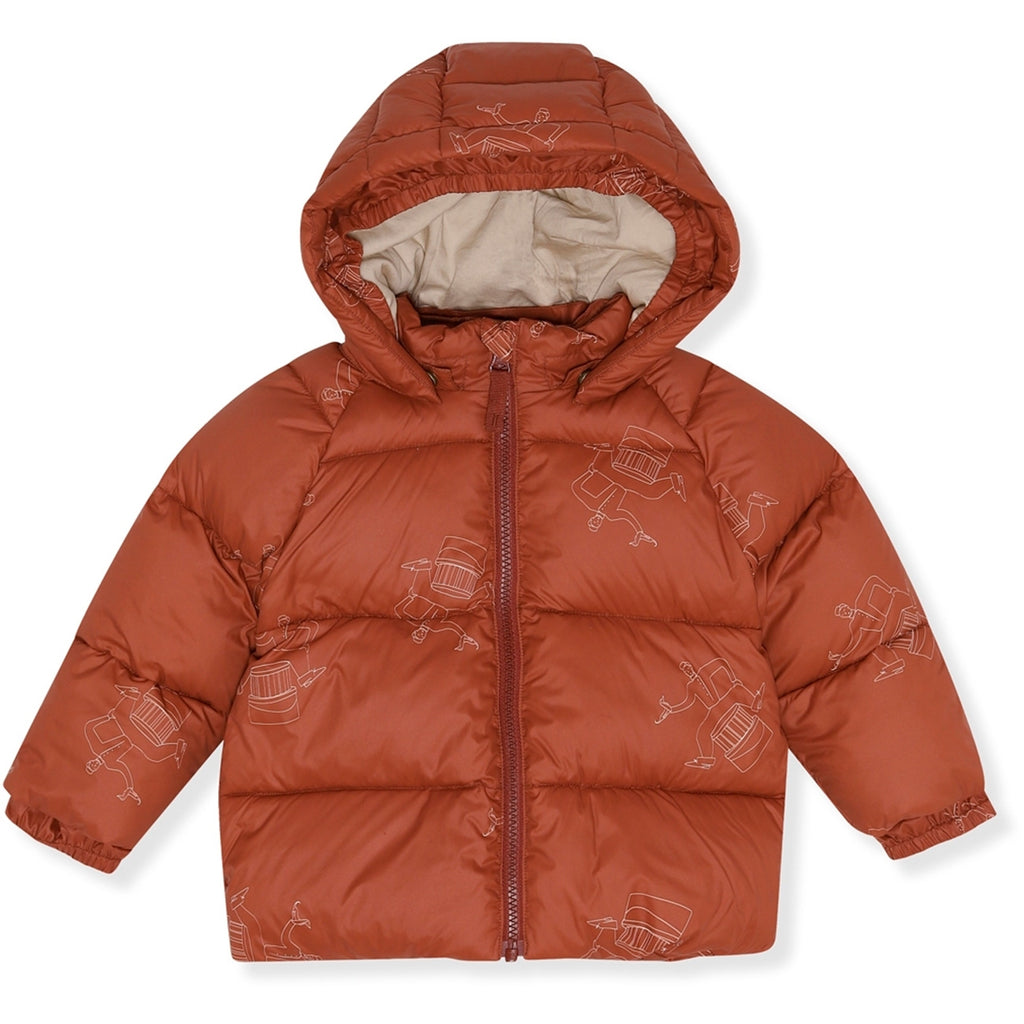 Konges Slojd - Down Winter Jas - Bell Boys Red - 12 maanden, Jassen, Konges Slojd, Keekabuu