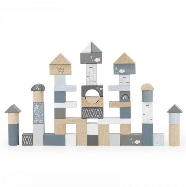 Label Label - Holzklötzchen-Set (50 Teile)
