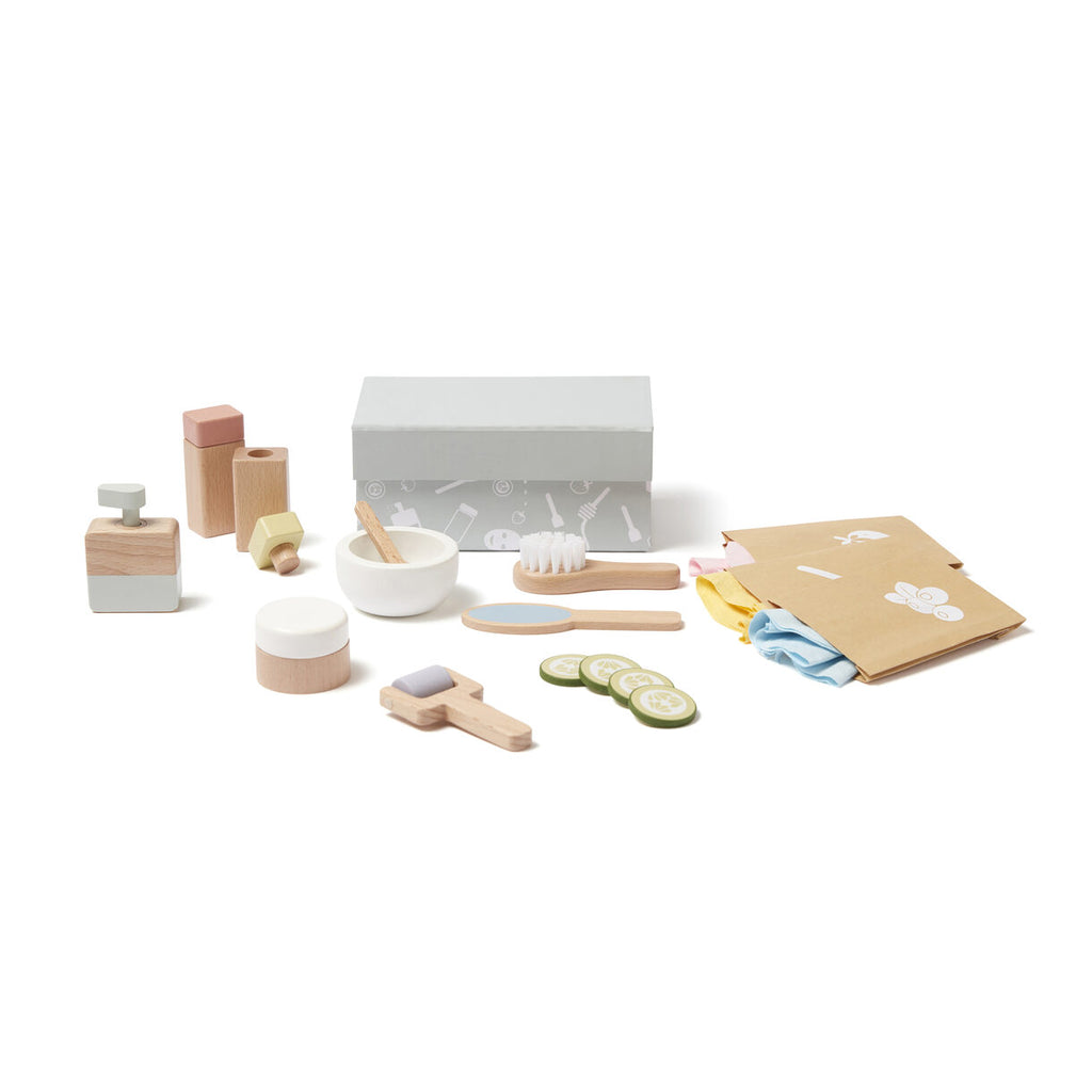 Kids Concept - Spa kit Kids Hub - Luxe Spa-Set voor Kinderen, Houten speelgoed, Kid's Concept, Keekabuu
