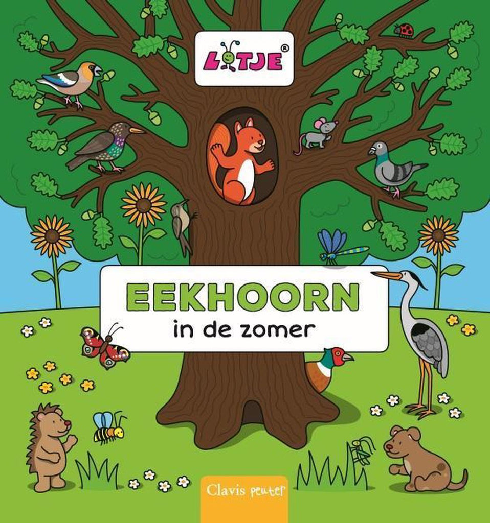 Clavis - Eekhoorn in de Zomer, Peuterboeken, Clavis, Keekabuu