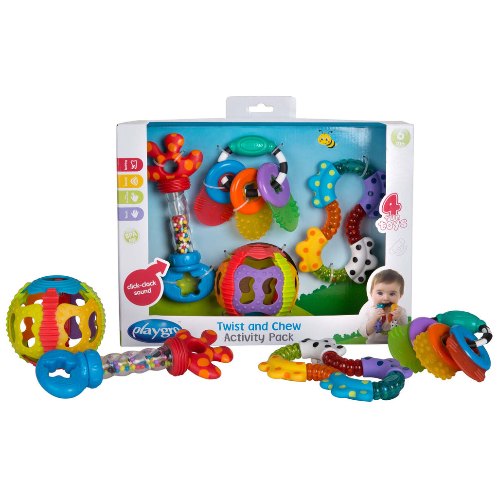 Playgro - Rammelaar Speelset, Rammelaars, Playgro, Keekabuu