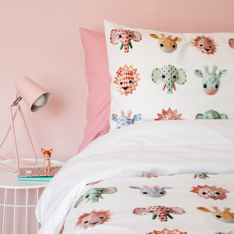 Studio Ditte Dekbedovertrek Junior (120x150cm) Wilde dieren, Dekbedovertrekken, Studio Ditte, Keekabuu