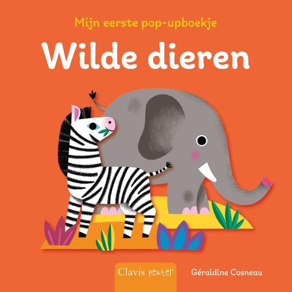 Clavis -Wilde dierenMijn eerste pop-upboekje, Dreumesboeken, Clavis, Keekabuu
