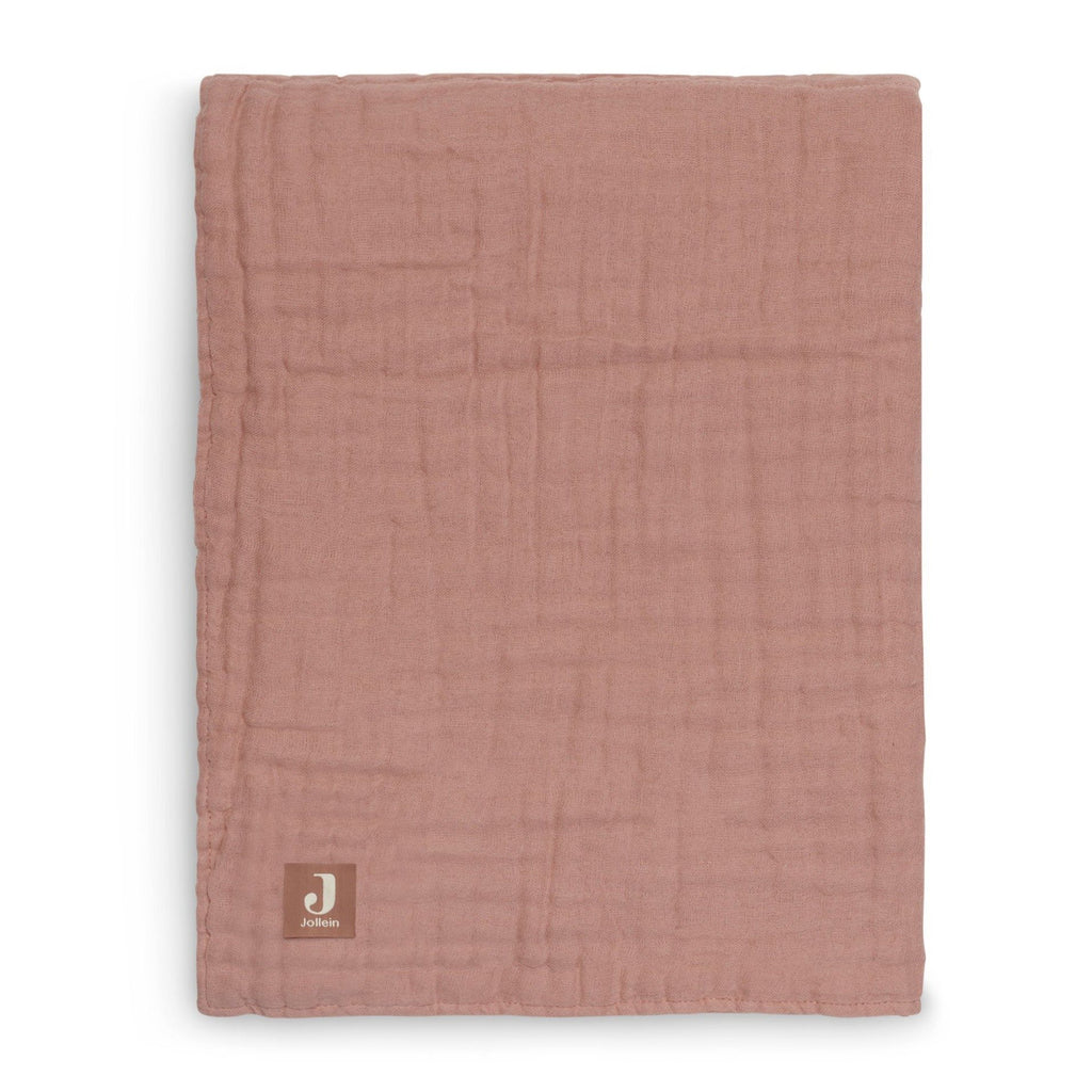 Jollein Hydrofiele Ledikantdeken Wrinkled (120x120cm), Dekens, Jollein, Keekabuu