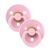 BIBS - Colour  Fopspeen Natuurrubber (2 stuks) Baby Pink, Fopspenen, Bibs, Keekabuu