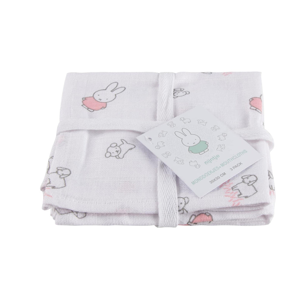 Briljant Baby- Monddoekjes Nijntje, Hydrofiele doeken, Briljant Baby, Keekabuu