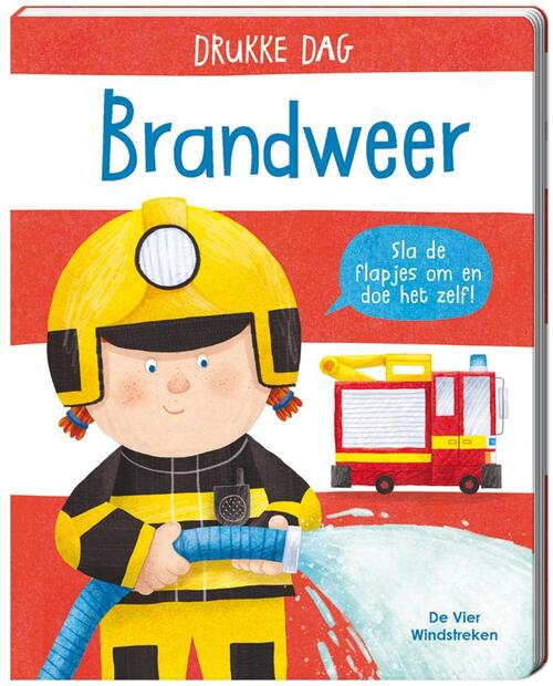 Drukke Dag. Brandweer, Peuterboeken, De Vier Windstreken, Keekabuu