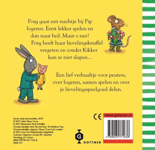 Gottmer Kinderboeken - Pip en Posy en de lievelingsknuffel, Peuterboeken, Gottmer, Keekabuu