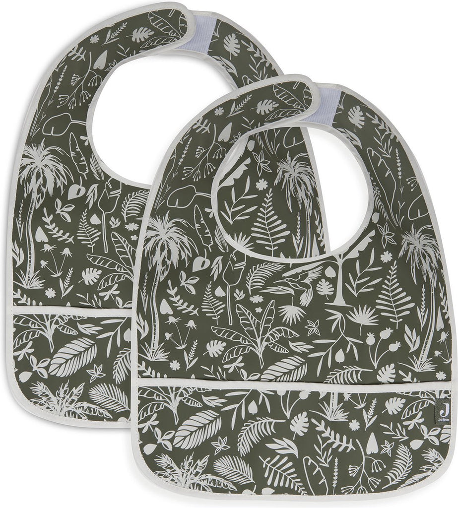 Jollein - Slabbetje Waterproof - 2 stuks, Slabbetjes voor baby's en peuters, Jollein, Keekabuu