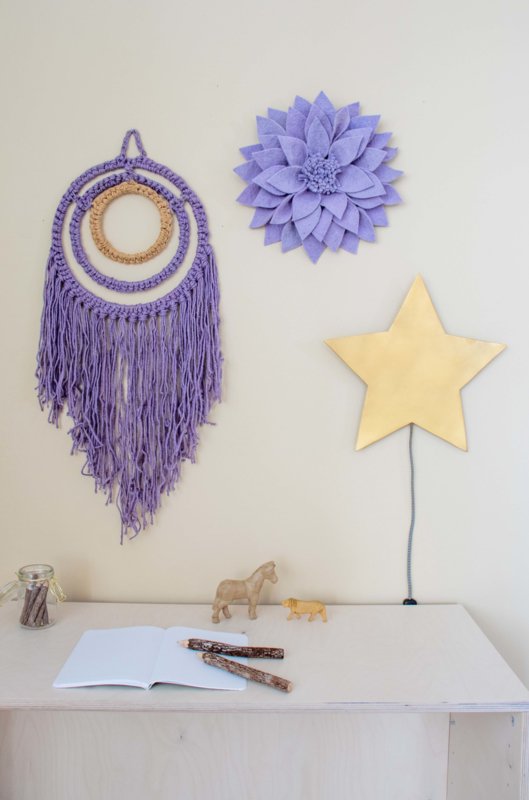 KidsDepot -  Barbe Wandlamp Ster, Nachtlampen, KidsDepot, Keekabuu