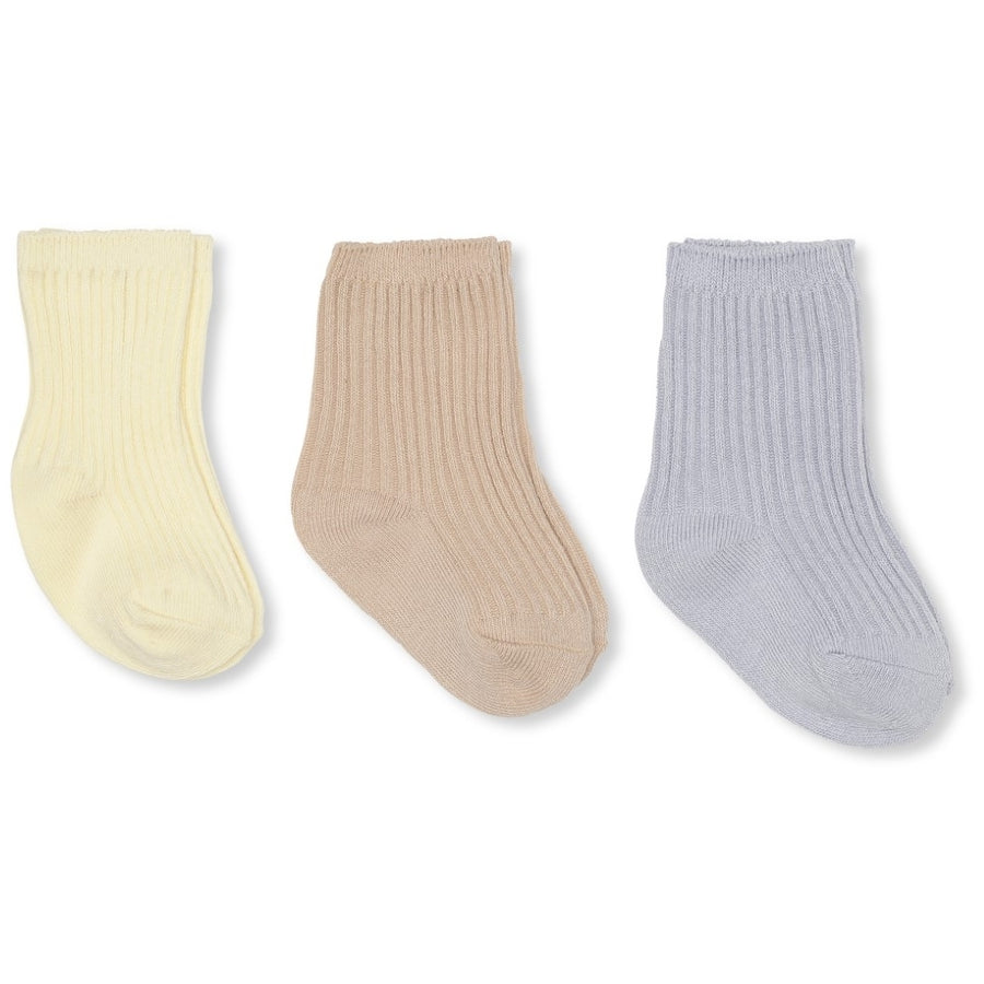 Konges Sløjd - Rib Sokken (Set van 3), Sokken, Konges Slojd, Keekabuu