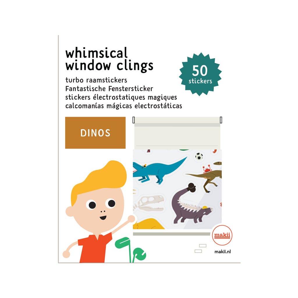 Makii - Turbo Raamstickers, Kleurplaten & stickers, Makii, Keekabuu