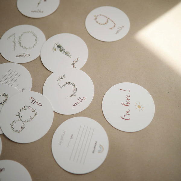 Mushie - Milestone Kaarten, Milestone Cards, Mushie, Keekabuu