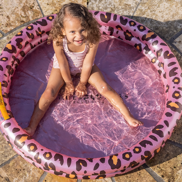 Swim Essentials - Opblaasbaar Kinder Zwembad Panter Rosé goud Ø 100 cm, Opblaasbaar zwembad, Swim Essentials, Keekabuu