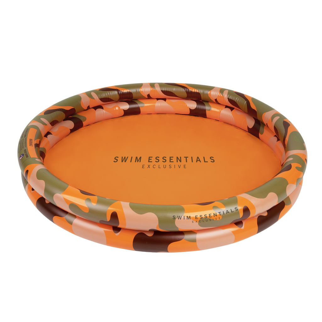 Swim Essentials - Opblaasbaar Kinder Zwembad Camouflage Ø 100 cm, Opblaasbaar zwembad, Swim Essentials, Keekabuu