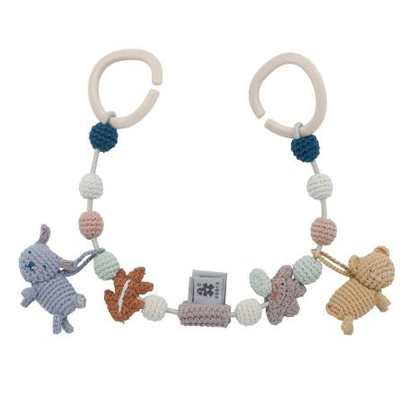 Sebra - Gehaakte Wagenspanner Daydream, Kinderwagen speelgoed, Sebra, Keekabuu