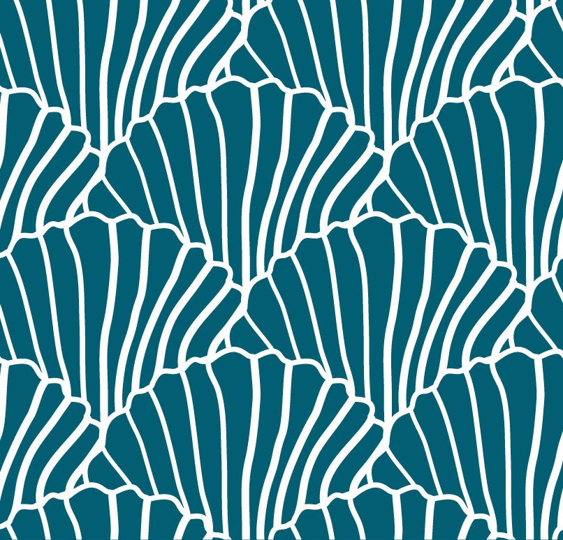 Swedish Linens - Kussensloop Seashells (60x70cm), Kussensloop, Swedish Linens, Keekabuu