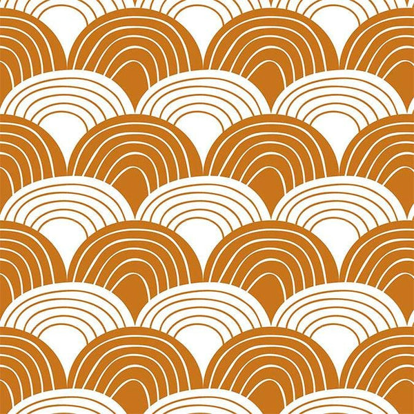 Swedish Linens - Wieg Hoeslaken Rainbows (40x80cm), Hoeslakens, Swedish Linens, Keekabuu