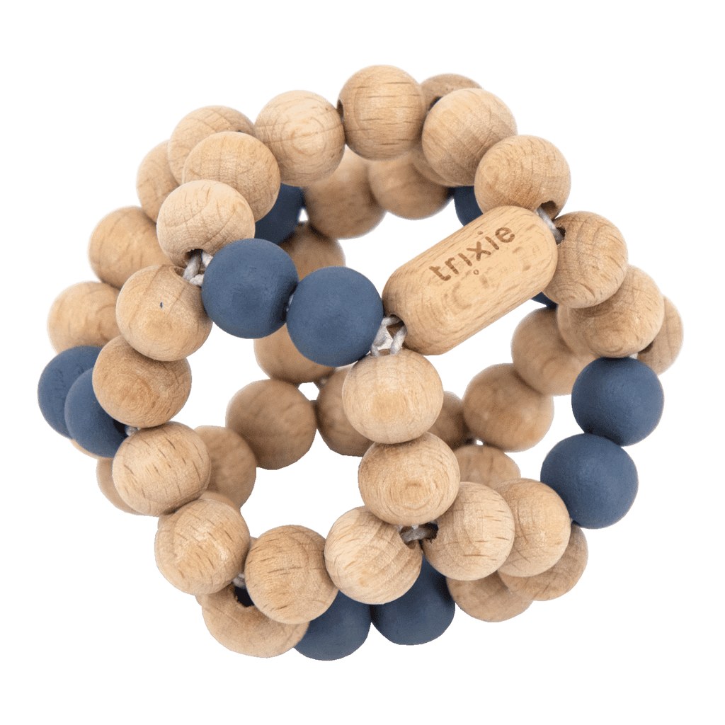 Trixie - Houten Kralenbal, Activiteitsspeelgoed voor baby's, Trixie, Keekabuu