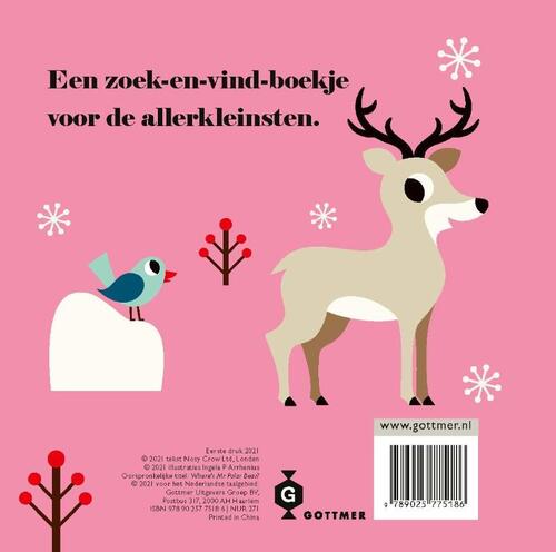 Gottmer  Kinderboeken - Ijsbeer, waar ben je?, Peuterboeken, Gottmer, Keekabuu