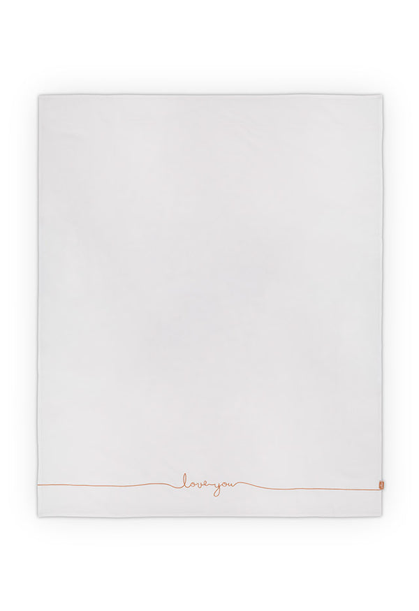 Jollein -  Love you Wieglaken Caramel, Lakens, Jollein, Keekabuu