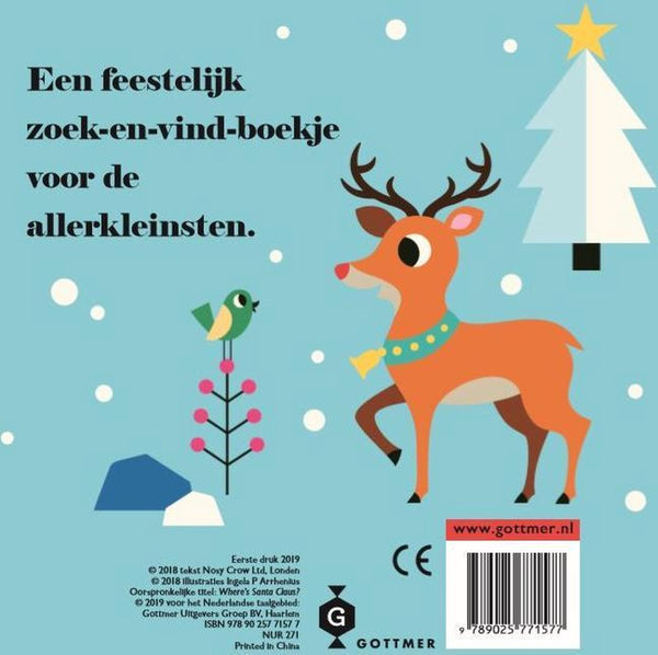 Gottmer Kinderboeken - Kerstman, waar ben je?, Peuterboeken, Gottmer, Keekabuu