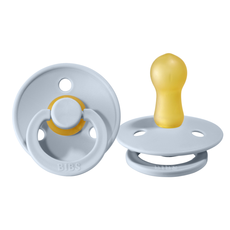 BIBS - Colour Fopspeen Natuurrubber | 0-6 maanden T1, Fopspenen, Bibs, Keekabuu