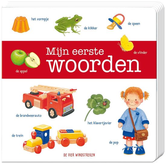 Kartonboek, Mijn eerste woorden, Peuterboeken, De Vier Windstreken, Keekabuu