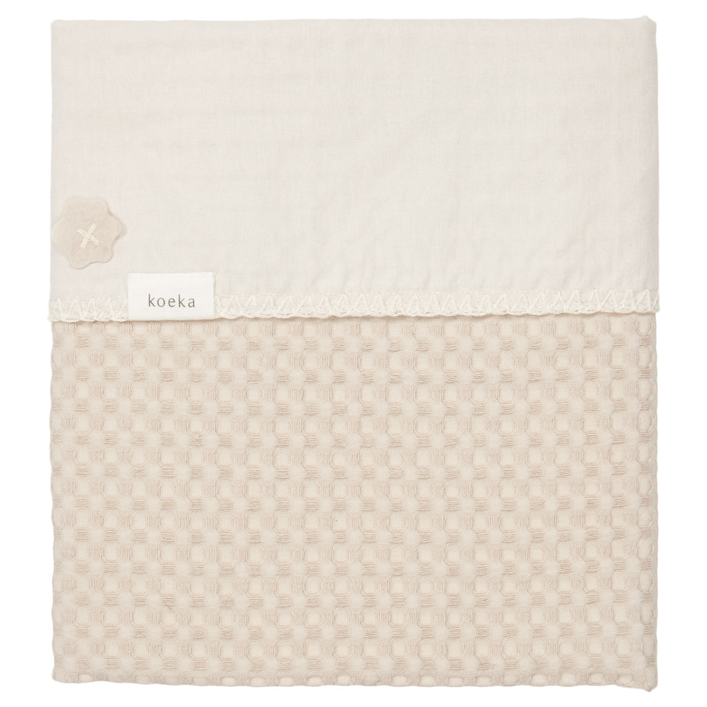 Koeka - Wiegdeken Wafel/Flanel Antwerp, Dekens, Koeka, Keekabuu