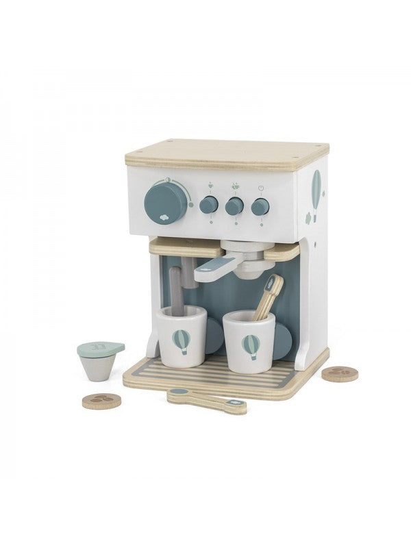 Label Label -  Houten Espresso Machine, Houten Speelgoed, Label Label, Keekabuu