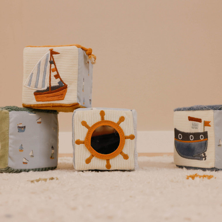 Little Dutch - Soft Block Set Sailors Bay