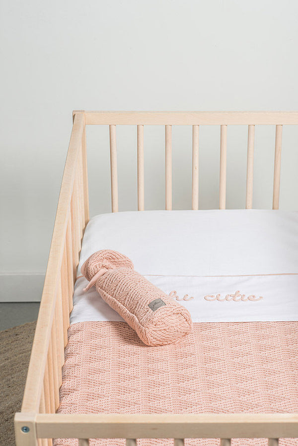 Jollein - Kruikenzak River Knit | Pale Pink, Kruiken & kruikenzakken, Jollein, Keekabuu